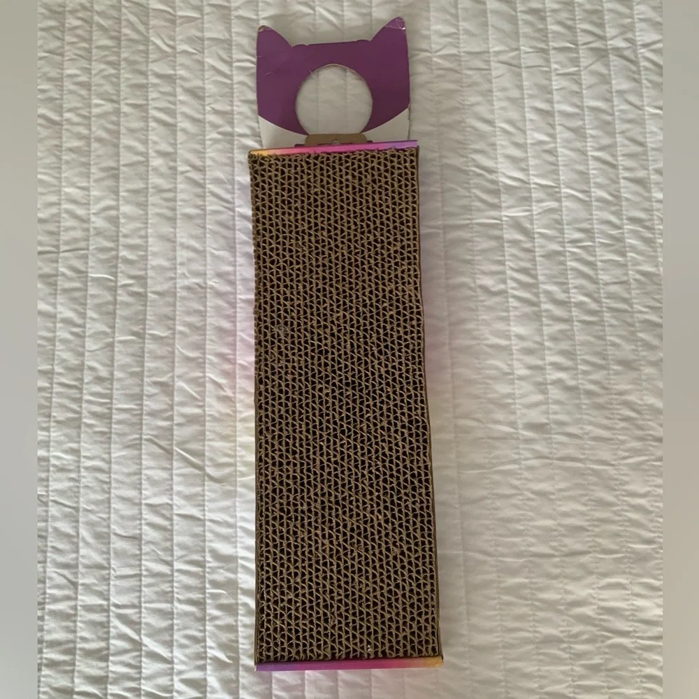SmartyKat Corrugated Cardboard Scratcher Cats Pets